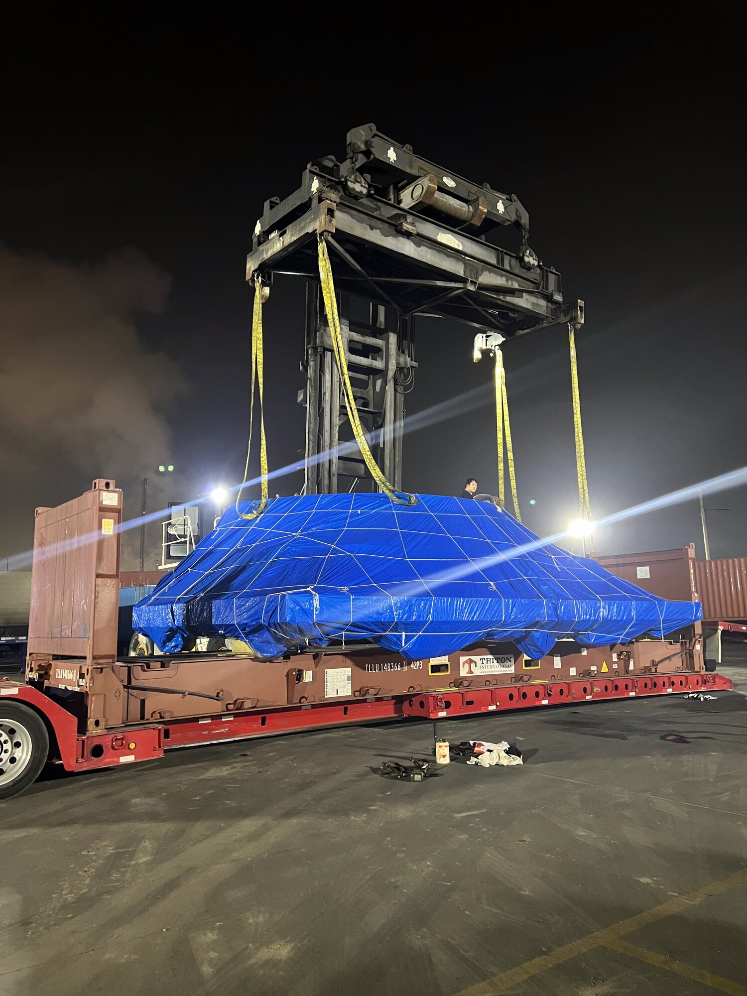 OOG/RGN transload